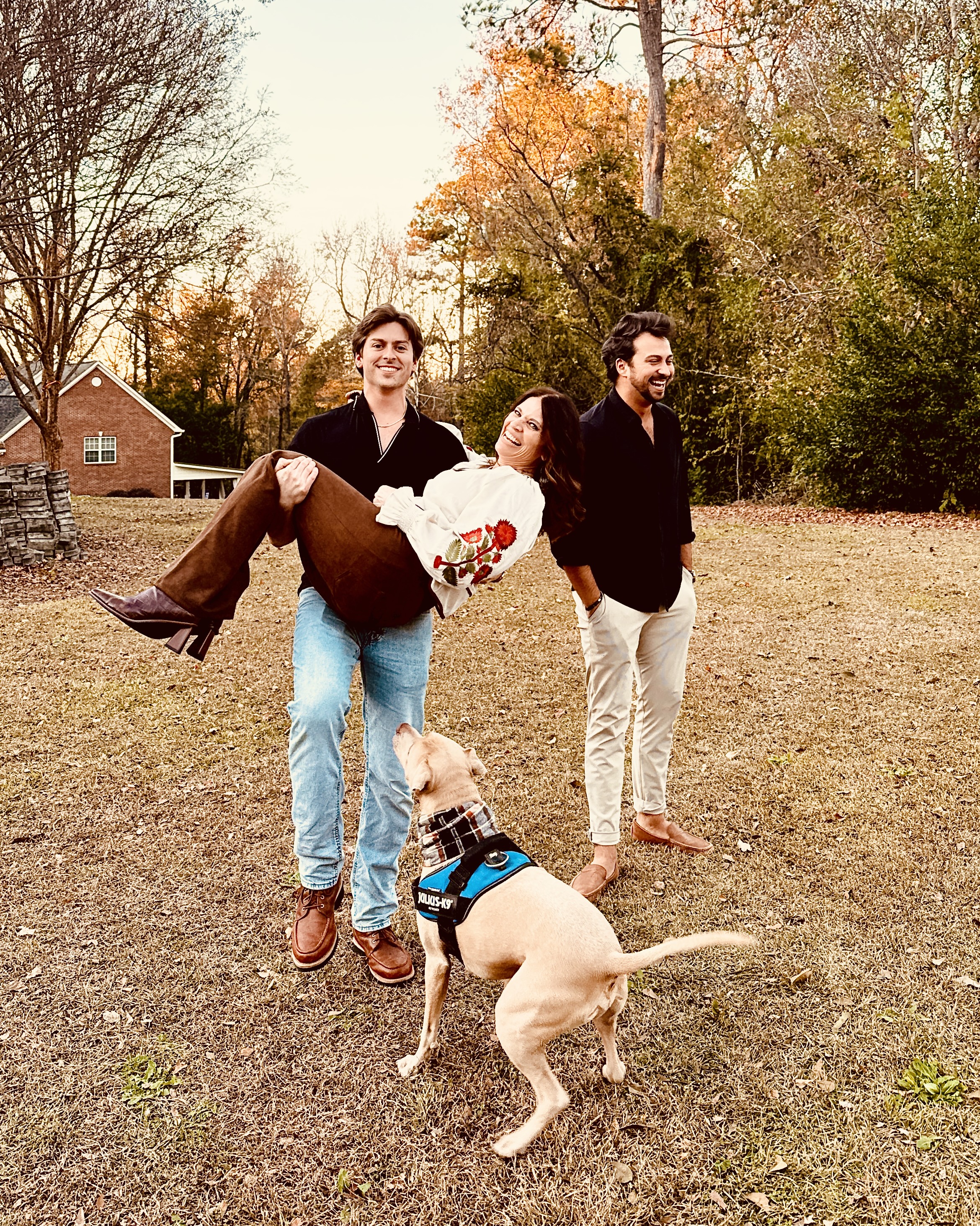 Theresa with her family